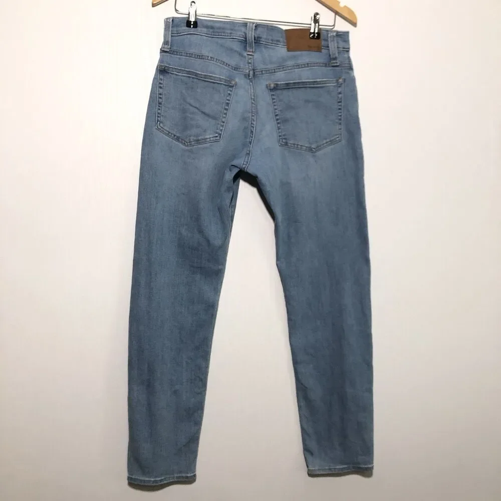 Madewell Jeans Mens 30 30 Blue Athletic Slim Jeans COOLMAX® Denim Homeaway New